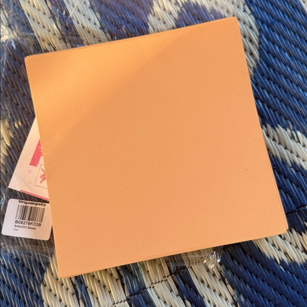 NWT Origamipolly 100 Origami Paper Double Sided Color 6x6 inches (S02 Base) - Picture 3 of 4